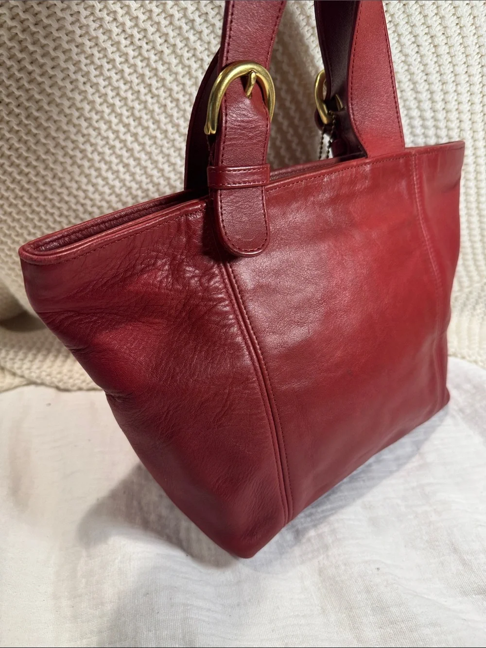 Coach classic leather